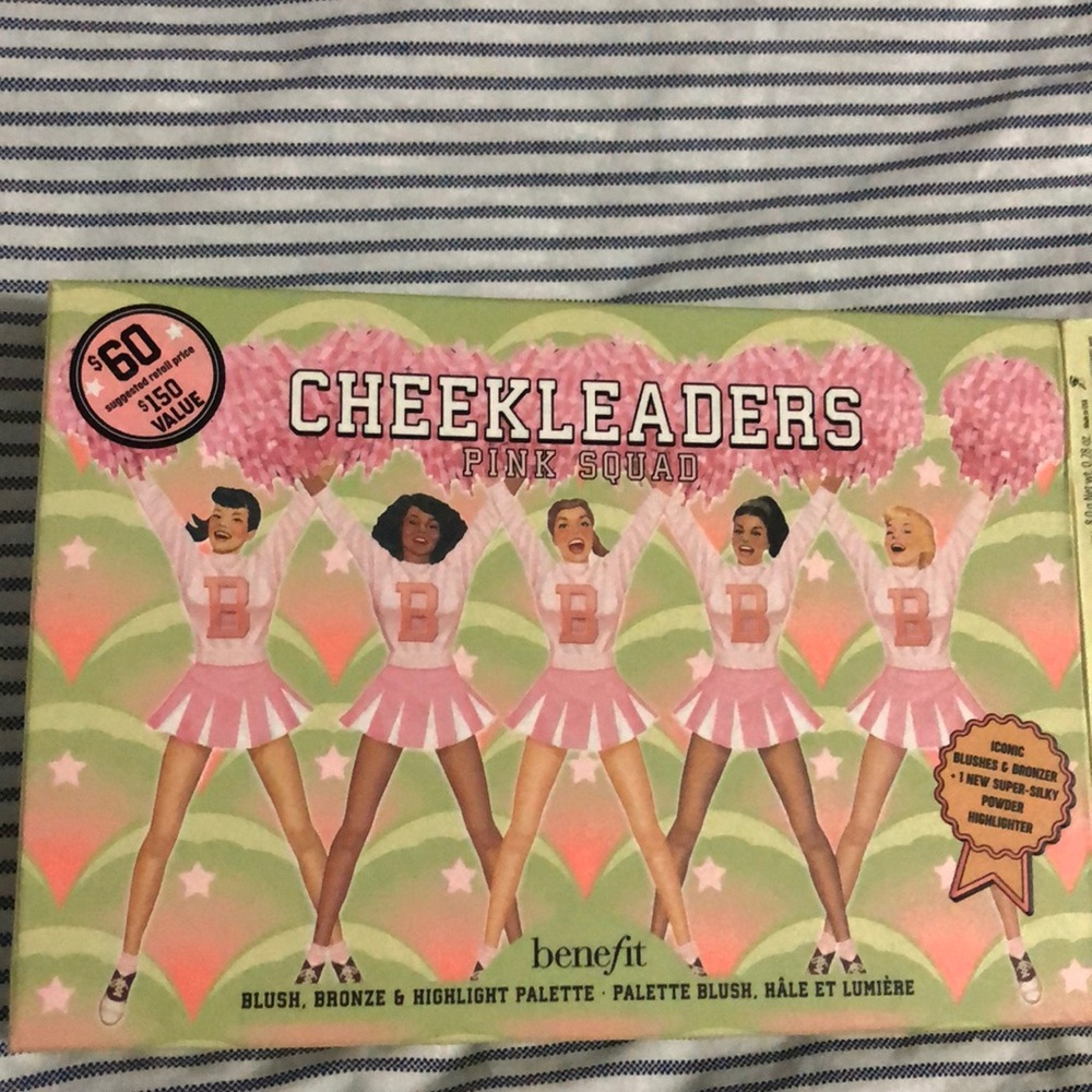 Benefit- blush, bronze & highlight palette.
